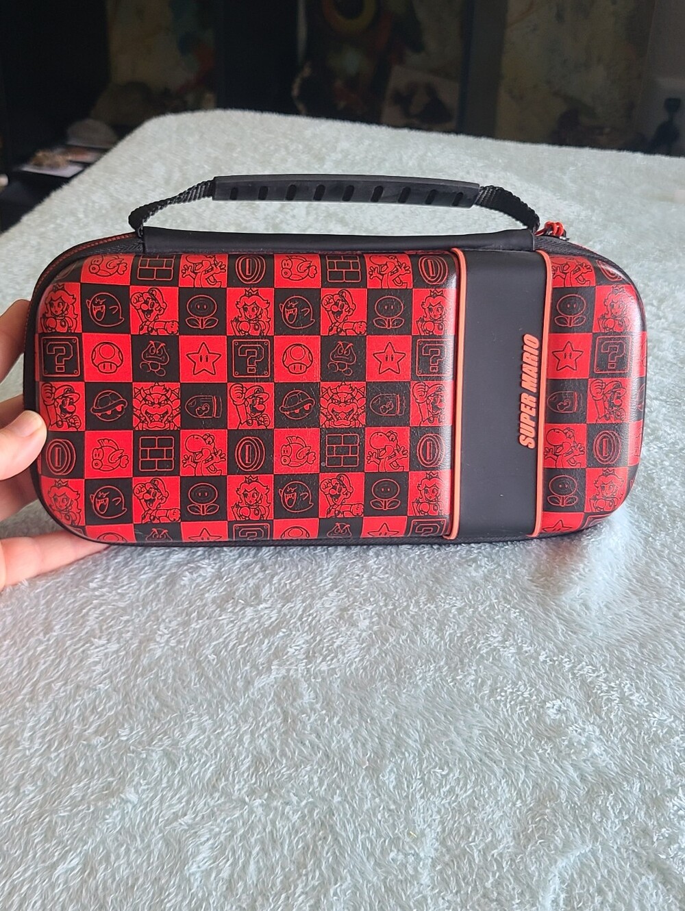 Nintendo Super Mario Red and Black Carry Case for Nintendo Switch